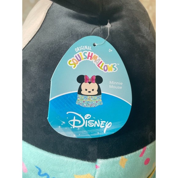 2021 Squishmallows Disney Holiday 50th Anniversary Minnie Mouse  14" Plush - Picture 3 of 3